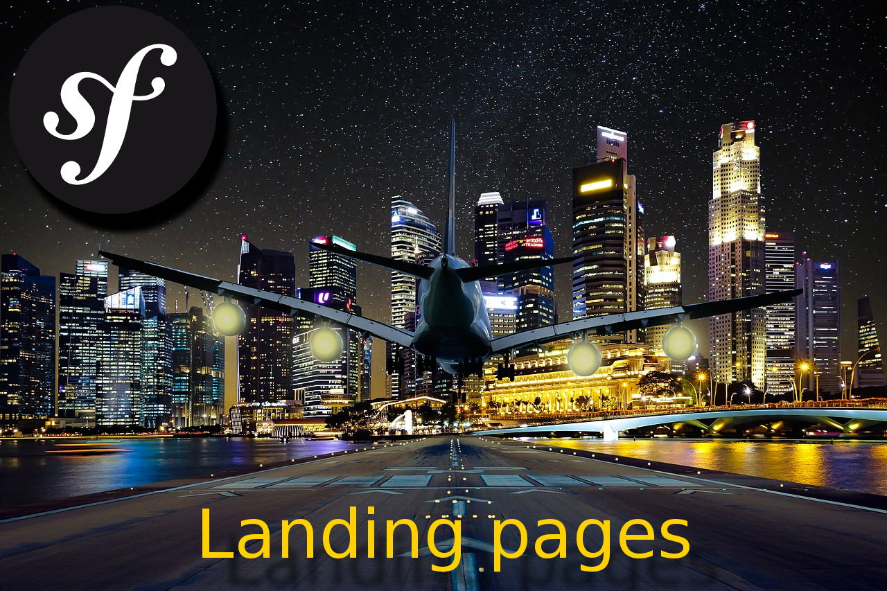 Landing pages con Symfony